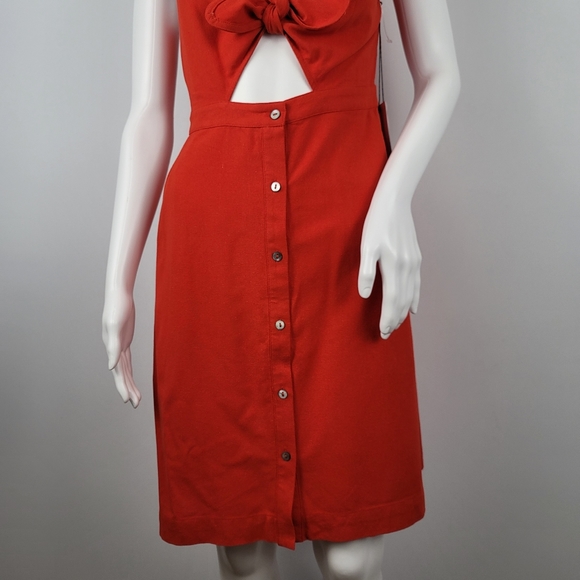 Anthropologie 34°N 118°W The Goods Silk Tie Dress - Picture 4 of 11